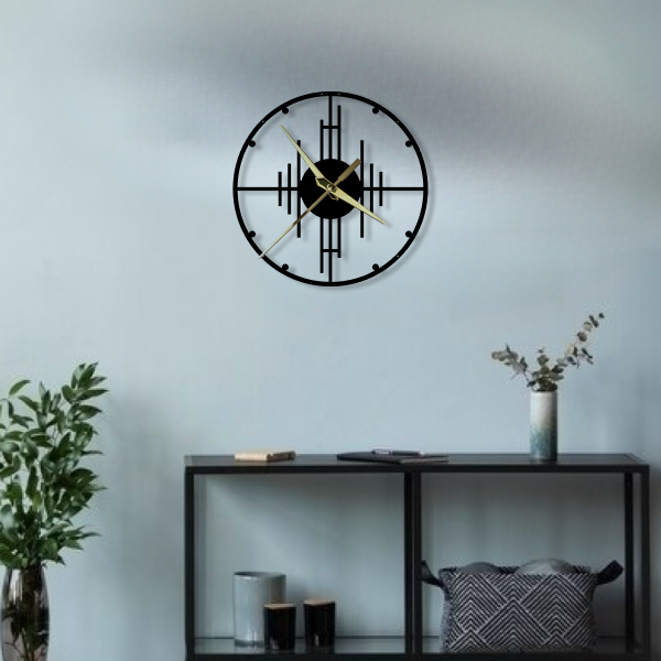 The Pulse | Celestial Wall Clock | A Rhythmic Blend of Time & Space