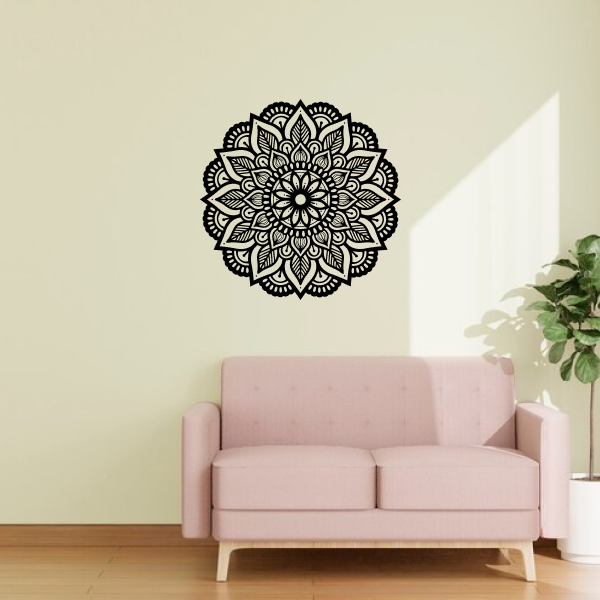Lotus Blossom Harmony | Elegant Wooden Wall Art | Sacred Floral Décor | Meditation & Spiritual Wall Hanging for Home, Temple & Yoga Spaces