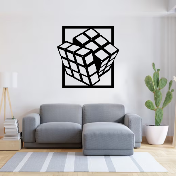 The Idea Box | Creative Thought-Inspiring Wooden Wall Art | Innovative Décor for Office & Study Room | Modern Minimalist Wall Hanging | Motivational Artwork for Home & Workspace