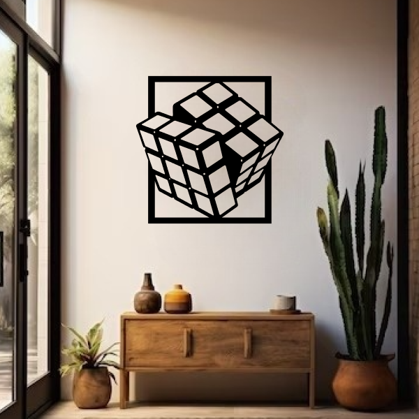 The Idea Box | Creative Thought-Inspiring Wooden Wall Art | Innovative Décor for Office & Study Room | Modern Minimalist Wall Hanging | Motivational Artwork for Home & Workspace