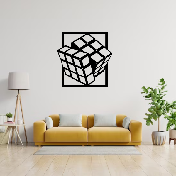 The Idea Box | Creative Thought-Inspiring Wooden Wall Art | Innovative Décor for Office & Study Room | Modern Minimalist Wall Hanging | Motivational Artwork for Home & Workspace