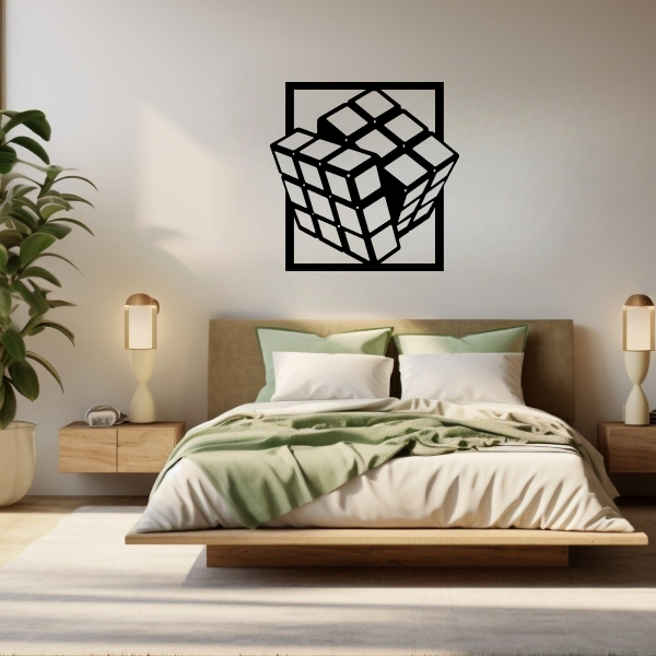 The Idea Box | Creative Thought-Inspiring Wooden Wall Art | Innovative Décor for Office & Study Room | Modern Minimalist Wall Hanging | Motivational Artwork for Home & Workspace