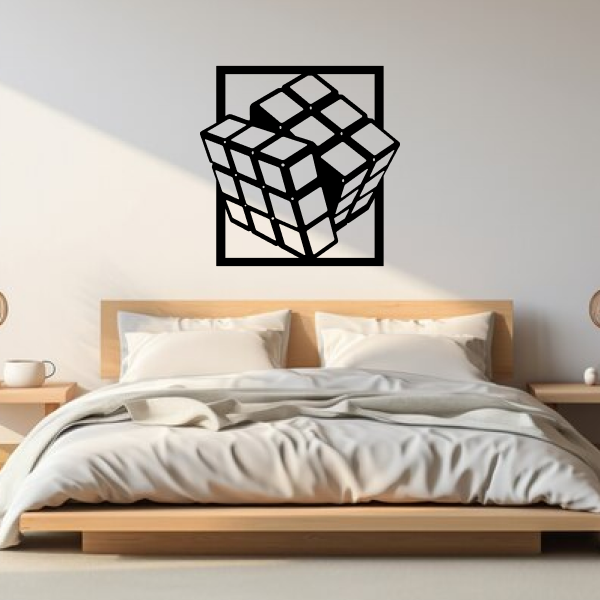 The Idea Box | Creative Thought-Inspiring Wooden Wall Art | Innovative Décor for Office & Study Room | Modern Minimalist Wall Hanging | Motivational Artwork for Home & Workspace