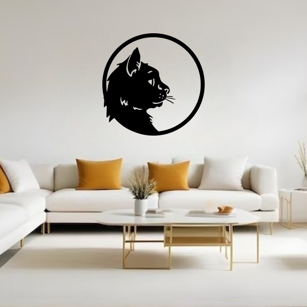 Charming Cat Portrait