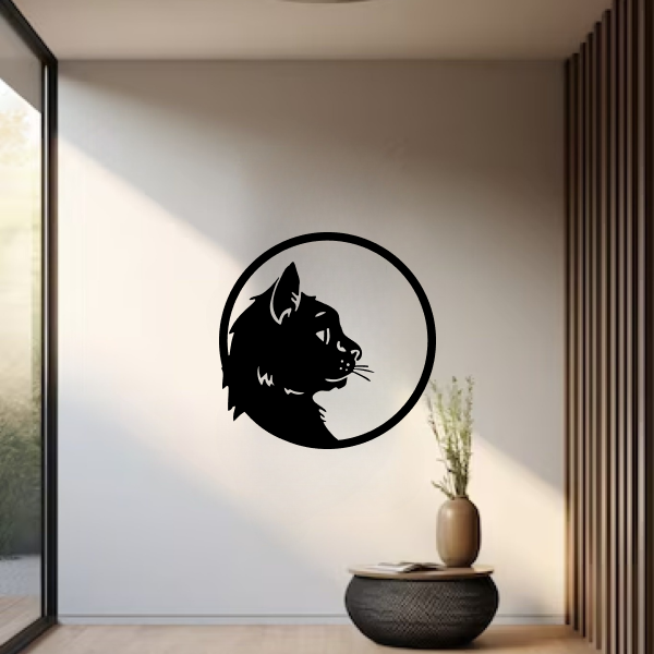 Charming Cat Portrait
