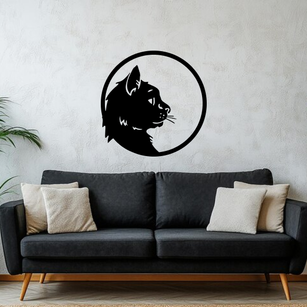 Charming Cat Portrait