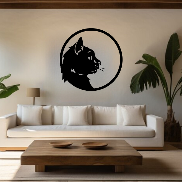 Charming Cat Portrait