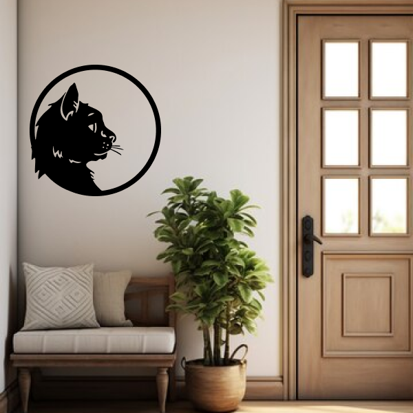 Charming Cat Portrait