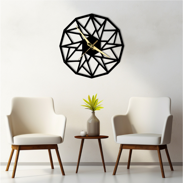 The Celestia | Celestial Wall Clock | A Cosmic Masterpiece for Your Space