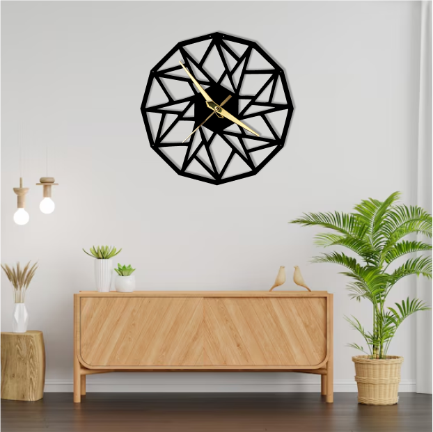 The Celestia | Celestial Wall Clock | A Cosmic Masterpiece for Your Space