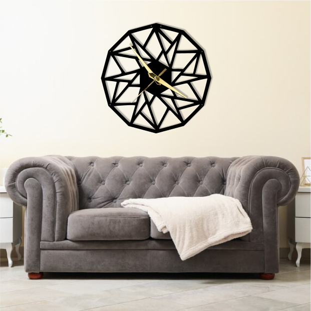 The Celestia | Celestial Wall Clock | A Cosmic Masterpiece for Your Space