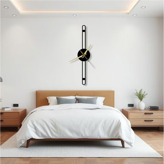 The Regalia | Celestial Wall Clock | Luxurious Cosmic-Inspired Décor