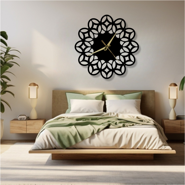 The Aura | Celestial Wall Clock | Cosmic Elegance for Home & Office