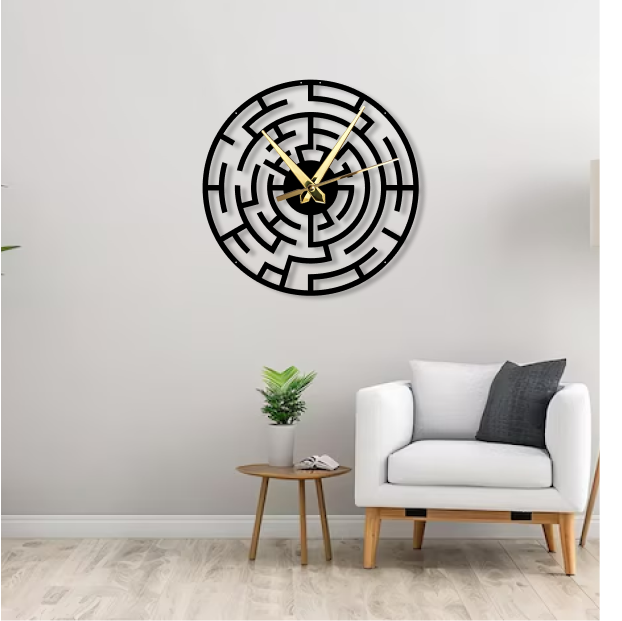 The Horizon | Celestial Wall Clock | Cosmic Elegance for Home & Office