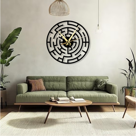 The Horizon | Celestial Wall Clock | Cosmic Elegance for Home & Office