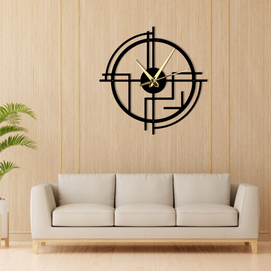 The Velora | Celestial Wall Clock | Space-Themed Silent Wall Clock for Home & Office Décor