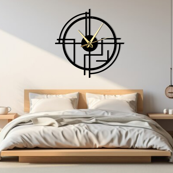 The Velora | Celestial Wall Clock | Space-Themed Silent Wall Clock for Home & Office Décor