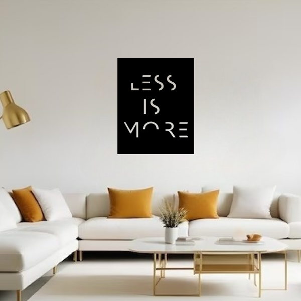 Less Is More 