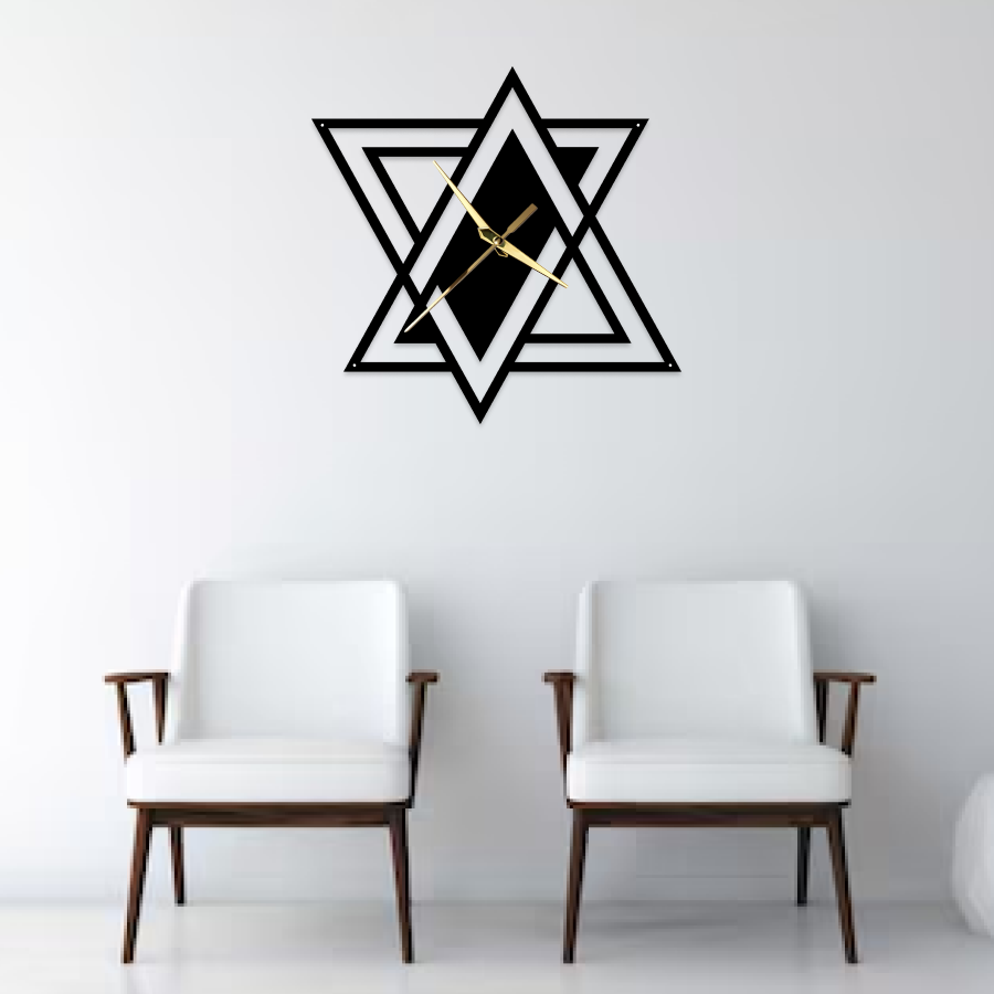 The Starlight | Celestial Wall Clock | A Timeless Tribute to the Night Sky