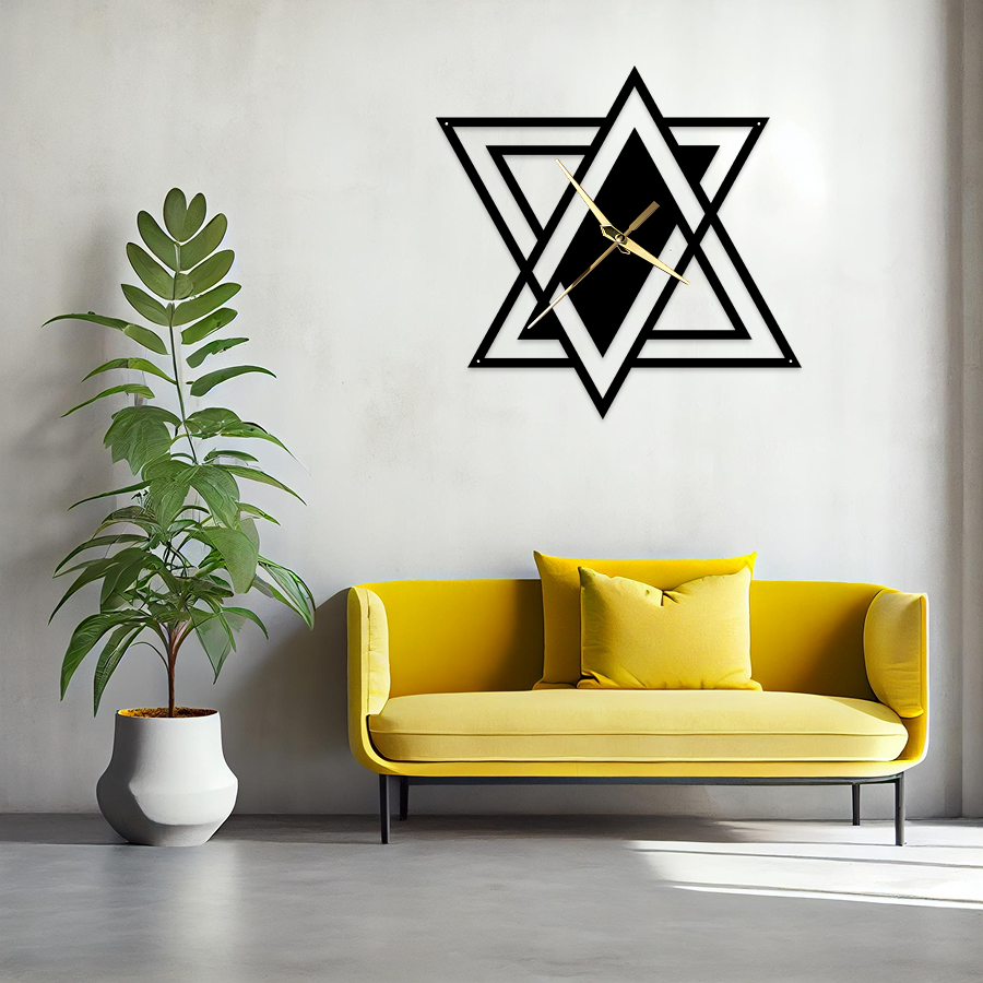 The Starlight | Celestial Wall Clock | A Timeless Tribute to the Night Sky