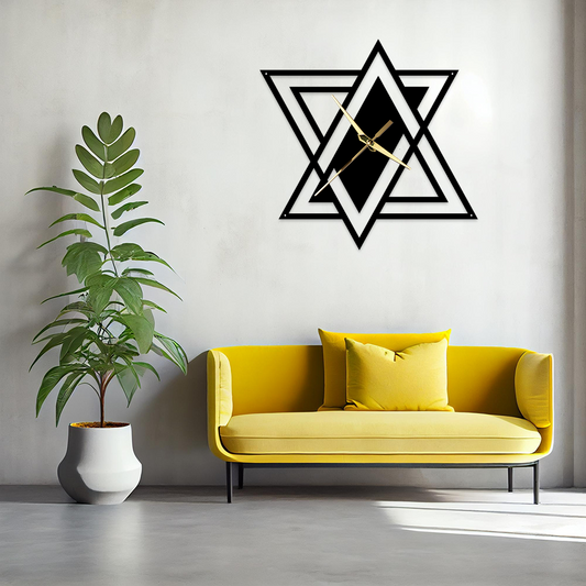 The Starlight | Celestial Wall Clock | A Timeless Tribute to the Night Sky