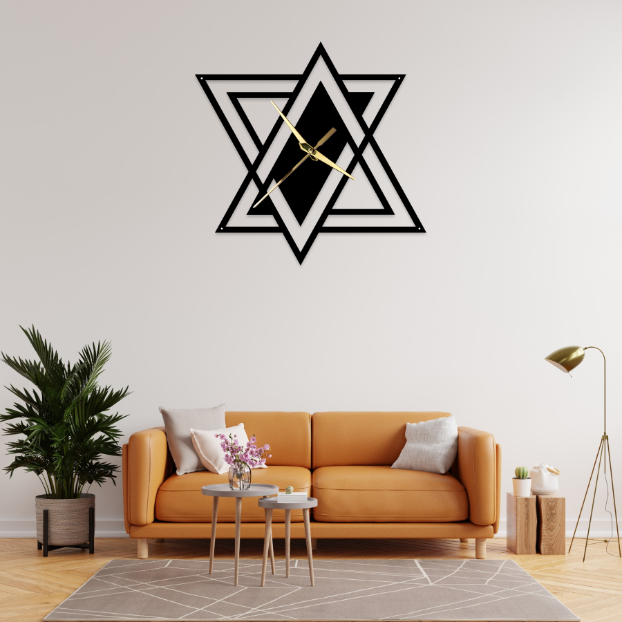 The Starlight | Celestial Wall Clock | A Timeless Tribute to the Night Sky