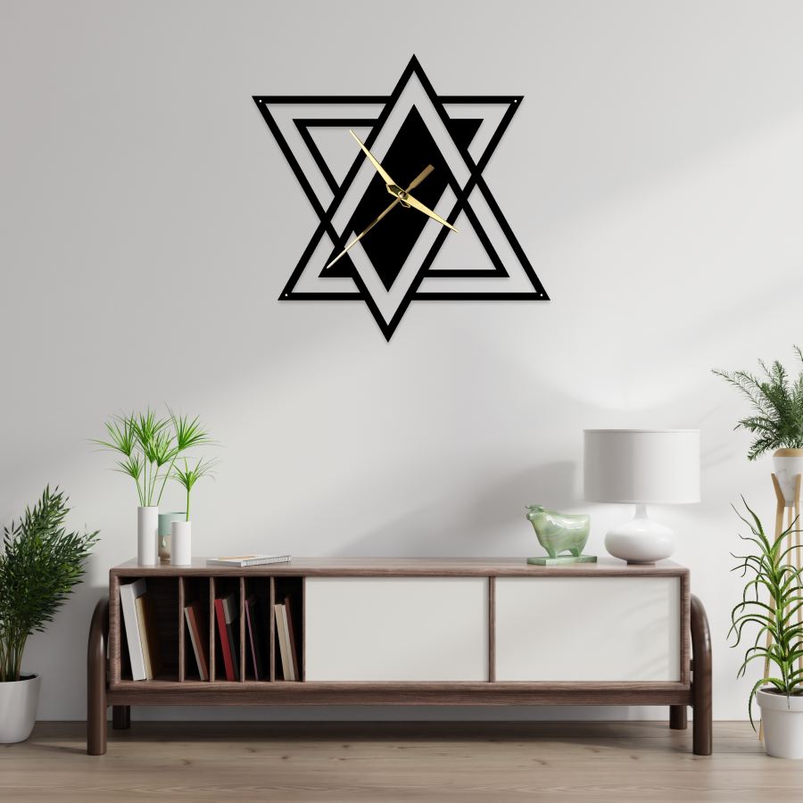 The Starlight | Celestial Wall Clock | A Timeless Tribute to the Night Sky