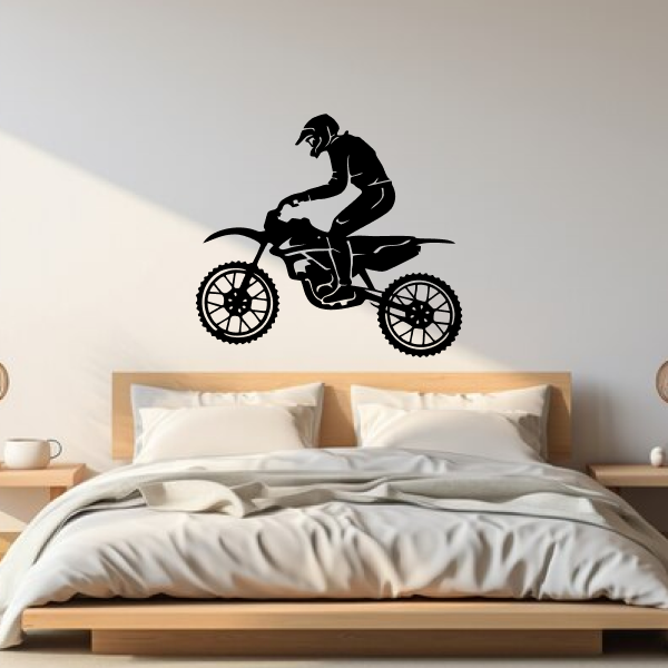 Racing Bike Wood Wall Art for Living Room and Drawing Room | Wooden Wall Art | Decorative Wall Hanging | MDF Wood Wall Art
